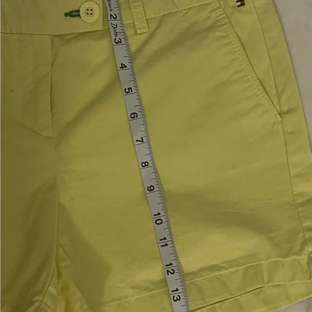 Tommy Hilfiger Women's Yellow Shorts - Picture 4 of 7